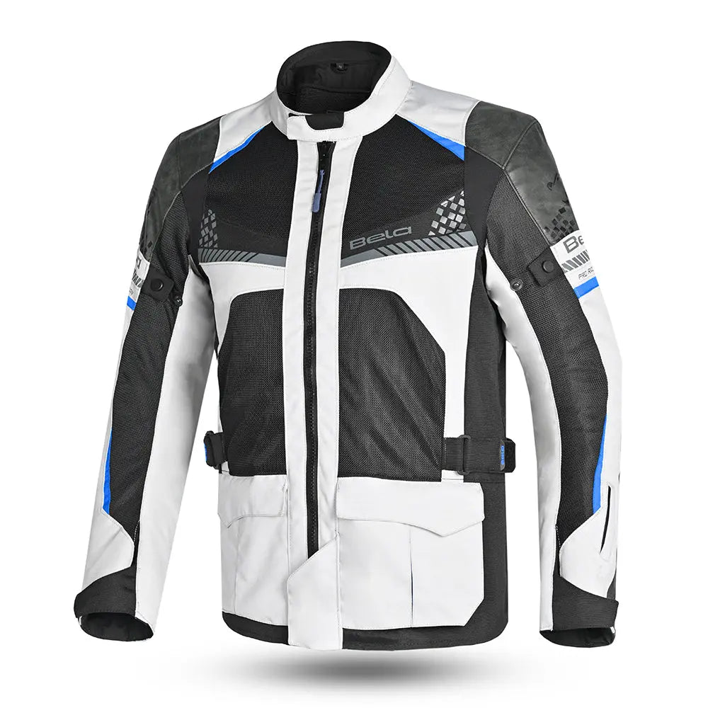 Bela Giacca in tessuto Onsaker Touring Nero/Blu a 3 strati 