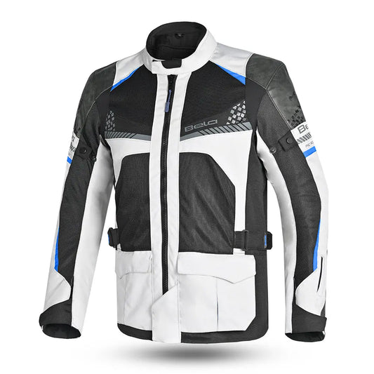Bela Giacca in tessuto Onsaker Touring Nero/Blu a 3 strati 