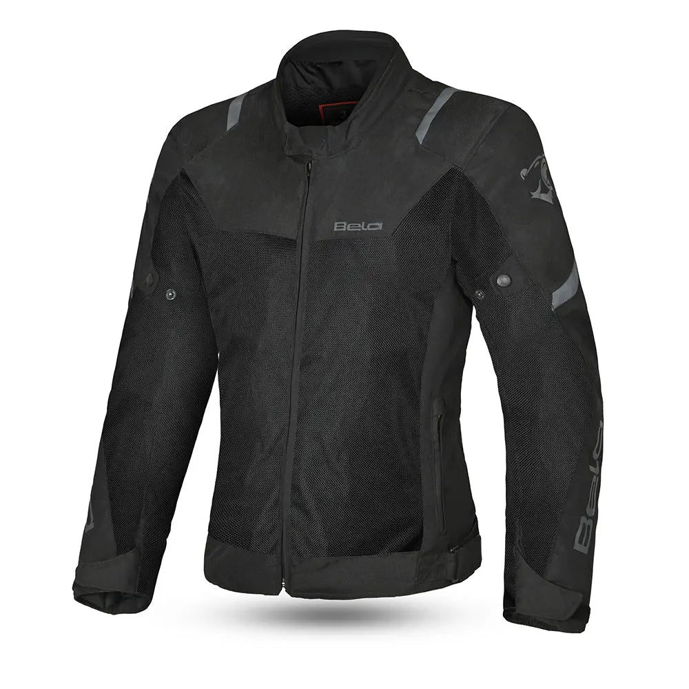 BELA MESH PRO GIACCA DONNA MOTO IN TESSUTO TRAFORATO ESTIVA NERO 