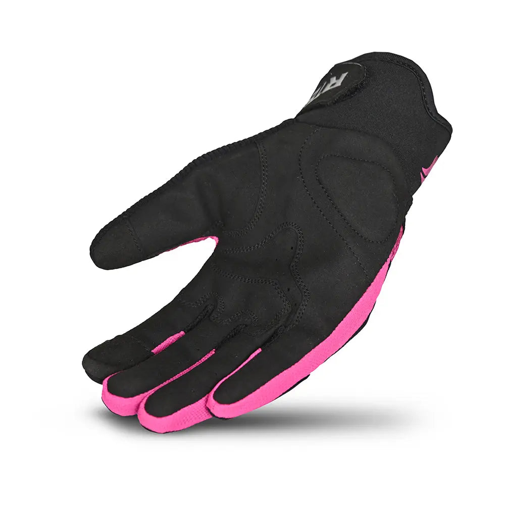 R-TECH - GUANTE TESSILE LADY CRUISER NEGRO/ROSA 