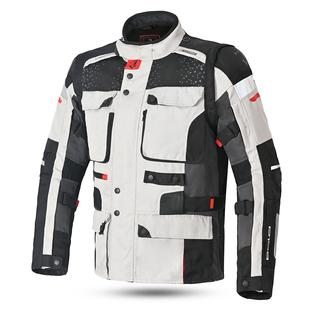 BELA CROSSROAD EXTREME WP GIACCA TESSUTO UOMO GRIGIO GHIACCIO NERO 
