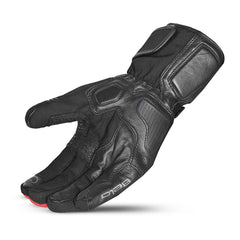 Bela Ice Winter WP Guanti Moto Nero/Rosso back