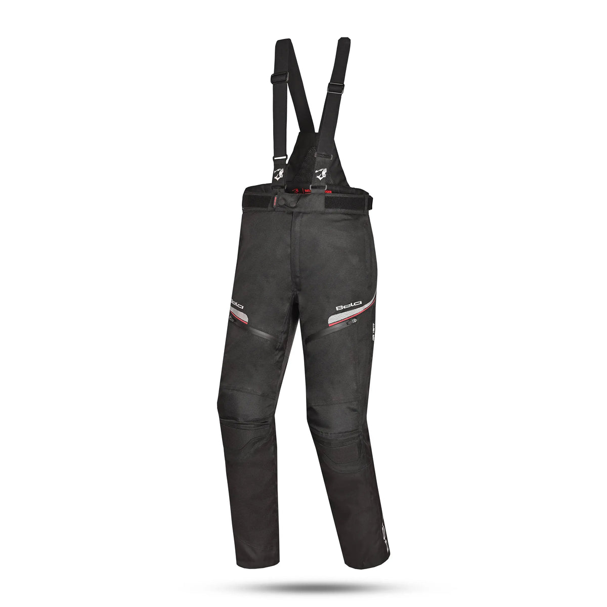 Bela Calm Digger pantaloni per Uomo 32L Nero Rosso 