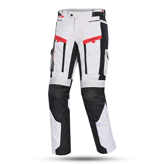 Bela Transformer Pantaloni da moto per uomo Grigio / Nero / Rosso