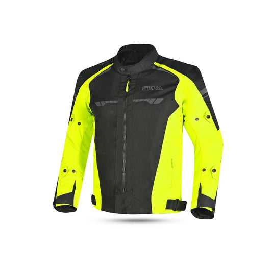 Shua Immortal Giacca da Moto Nero/Giallo 