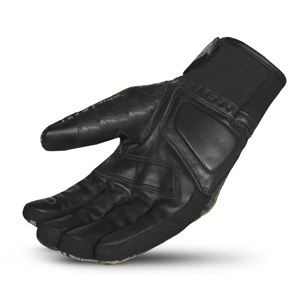Bela Sting WP Guanti Moto - Nero/Verde 