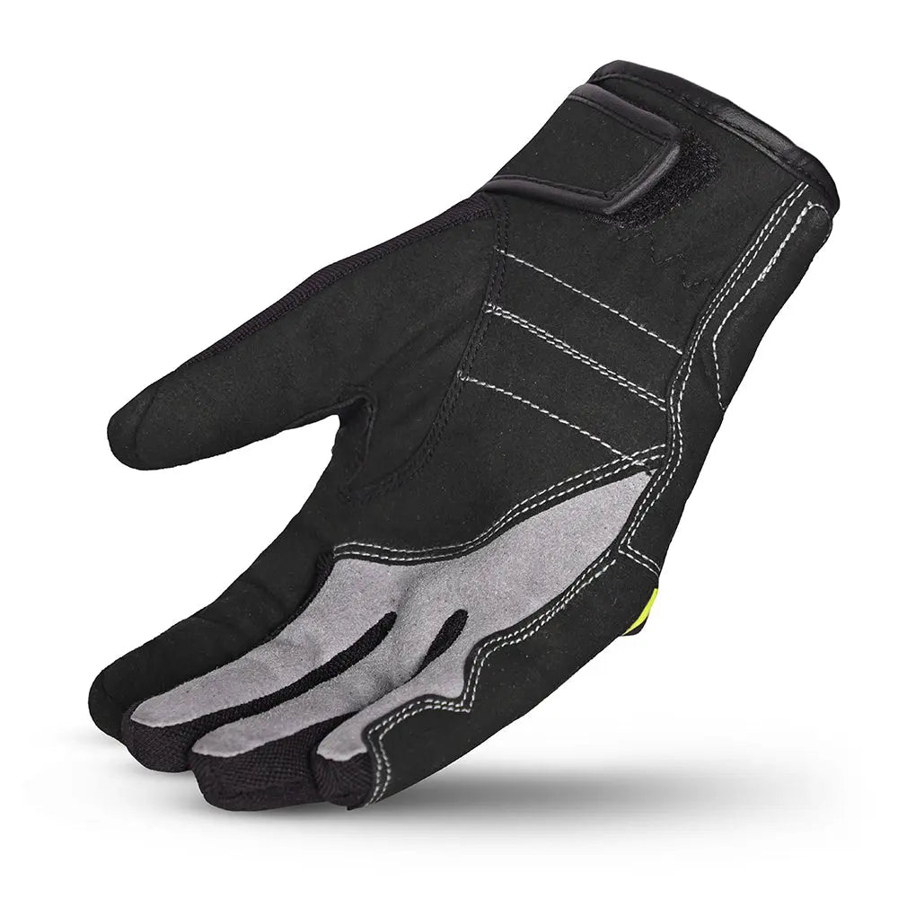 Bela Tracker Donna Guanti da Moto Donna-  Nero/Giallo back