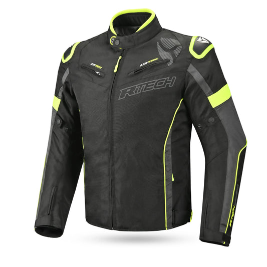 R-Tech Knight Rider Short Tre strati -Nero/Antracite/Giallo Flu 