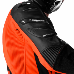 SHIMA MISSION RS MONO DE HOMBRE 1PC NEGRO ROJO 