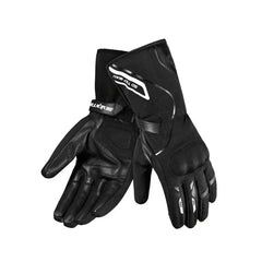 SEVENTY 70 SD-T59 GIAU Lunghi Moto Donna Guanti Nero Bianchi