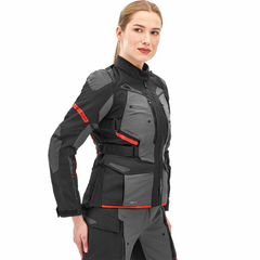 SHIMA DUNE LADY CHAQUETA TEXTIL DE MOTO ROJO 