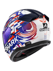 SHARK SKWAL i3 REPLICA ZARCO Integrali Caschi Bianco Viola Blu