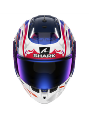 SHARK CASCO SKWAL i3 REPLICA ZARCO GP DE FCE Blanco Violeta Azul 
