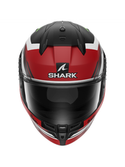 SHARK CASCO INTEGRAL D-SKWAL 3 FIRSTLAP Negro Mate Rojo Verde