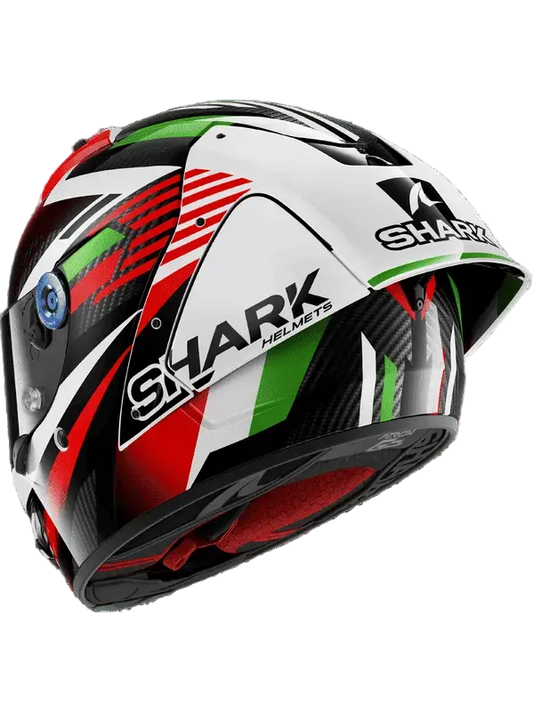 SHARK AERON-GP FIM RACING FIRSTLAP Carbonio Moto Caschi Rosso Verde – Yamoto.it