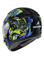 SHARK RIDILL 2 BEAST RAGING CASCHI INTEGRALI NERO BLU VERDE 