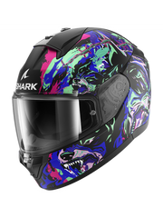 SHARK RIDILL 2 RAGING BEAST INTEGRAL CASCO Negro mate Violeta Verde