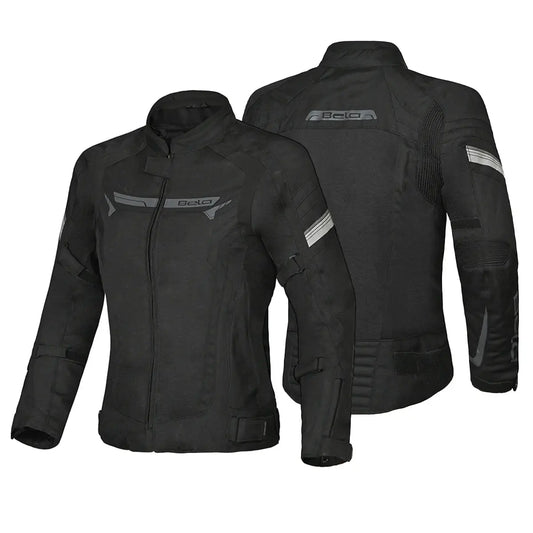BELA HIGHLAND Giacca moto donna Nero 