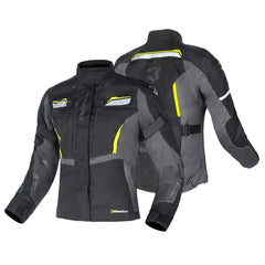 BELA - giacca donna Hurricane - Nero Giallo am- 3 IN 1 
