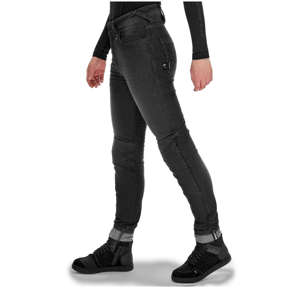 SHIMA RIDGE URBANO DE MOTOCICLISMO TURISMO PANTALONE MUJER NEGRO 