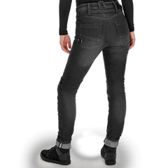 SHIMA RIDGE URBANO DE MOTOCICLISMO TURISMO PANTALONE MUJER NEGRO 