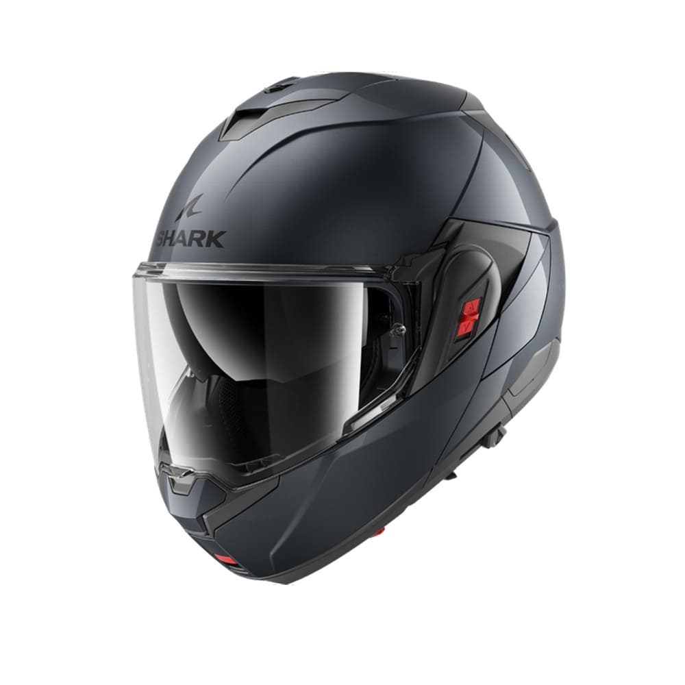 SHARK OXO BLANK Modulare Moto Caschi METALLO DI CANNA DI FUCILE