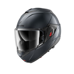 SHARK OXO BLANK Modulare Moto Caschi METALLO DI CANNA DI FUCILE