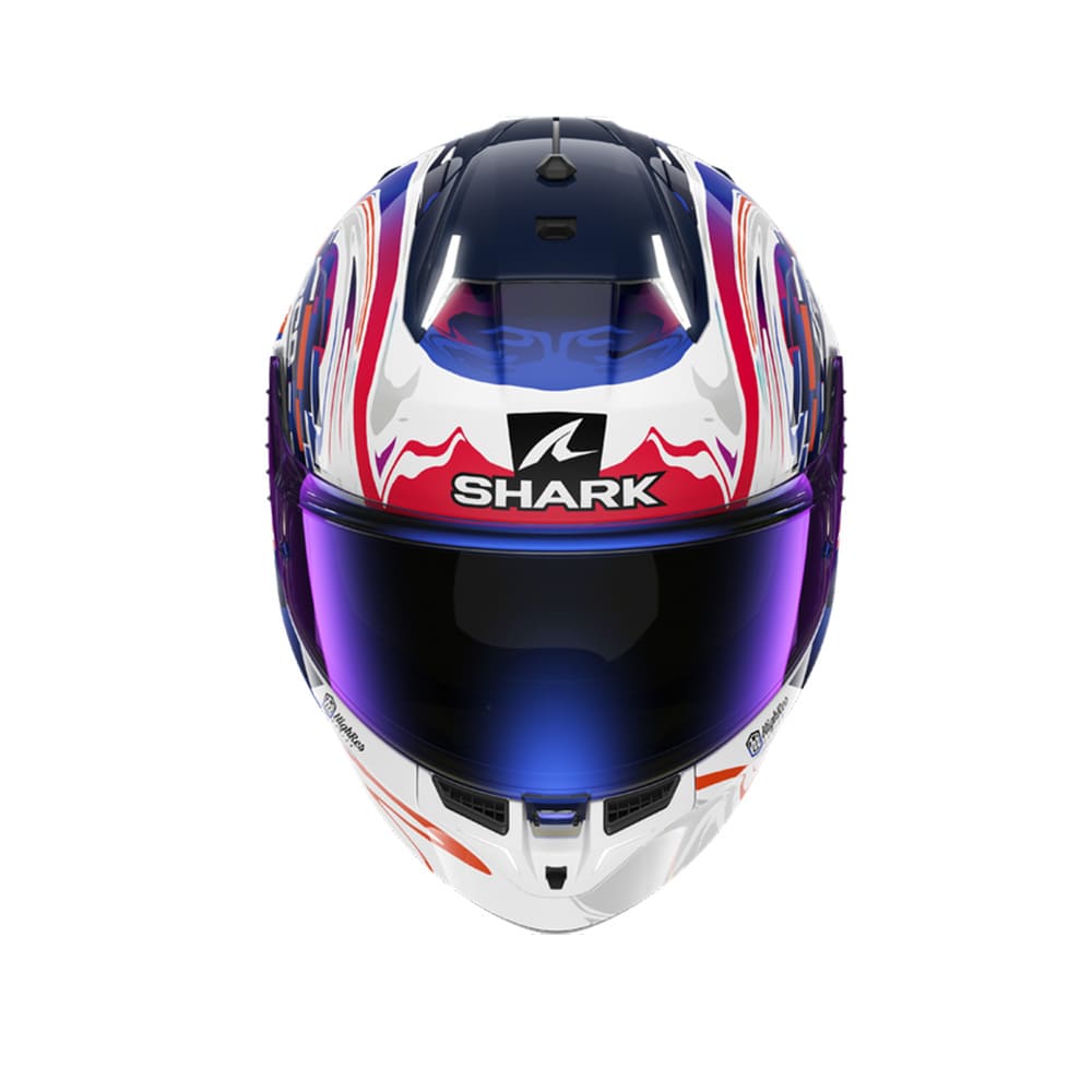 SHARK SKWAL i3 REPLICA ZARCO Integrali Caschi Bianco Viola Blu
