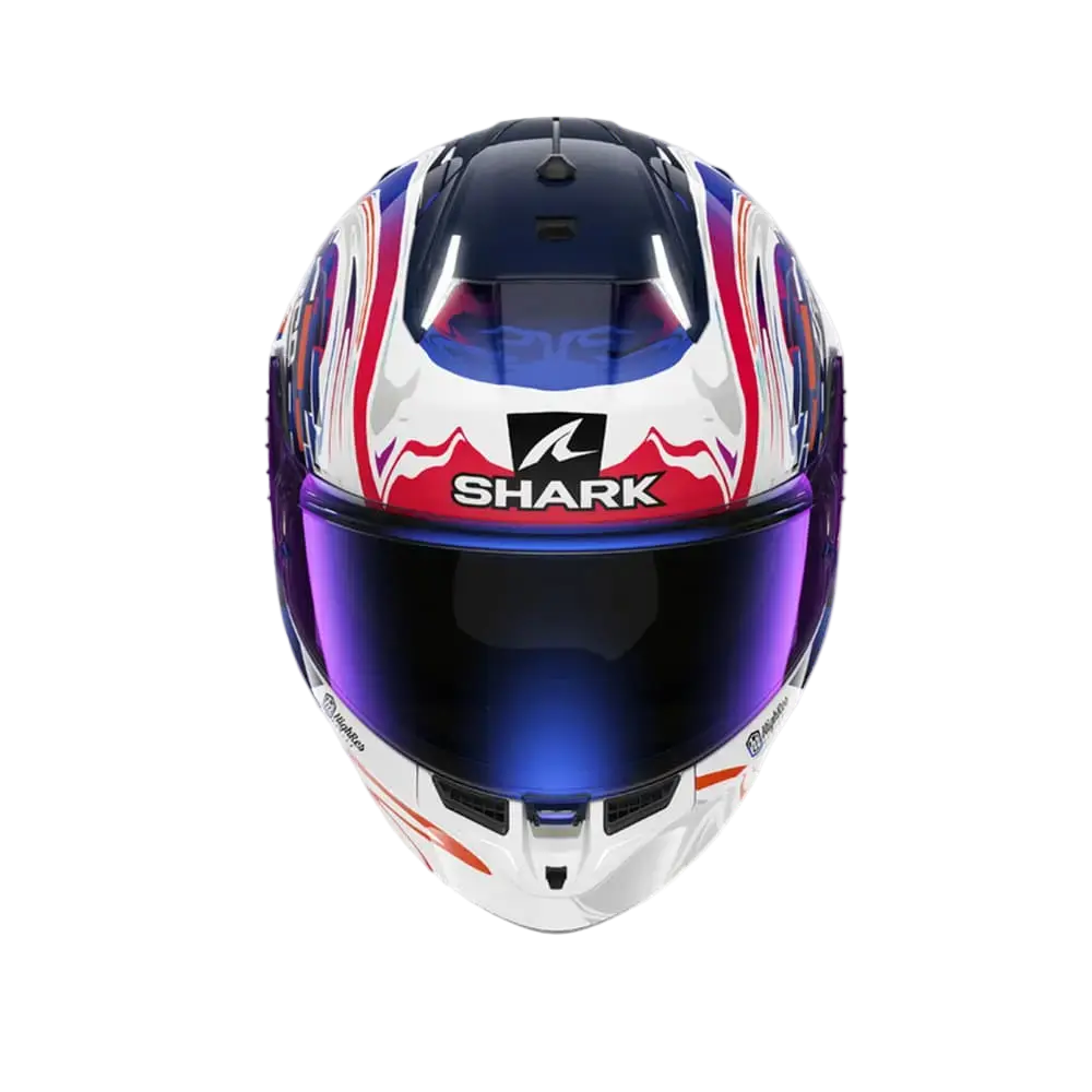 SHARK SKWAL i3 REPLICA ZARCO Integrali Caschi Bianco Viola Blu 