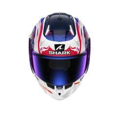 SHARK SKWAL i3 REPLICA ZARCO Integrali Caschi Bianco Viola Blu
