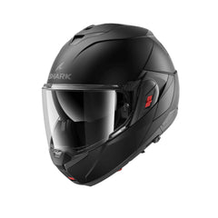 SHARK OXO BLANK Modulare Sportivo Caschi Nero Opaco