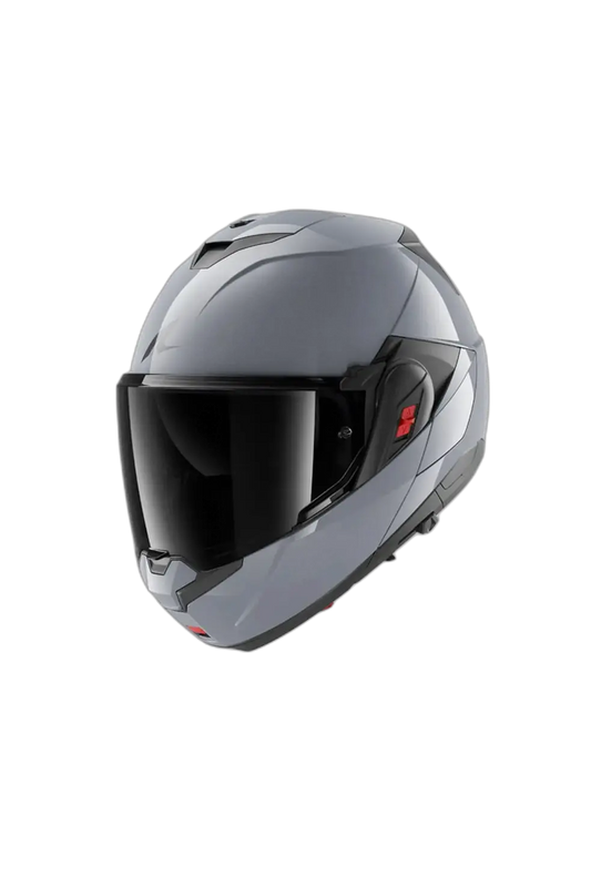 SHARK OXO DARK SHADOW Moto Modulare Caschi Argento Fucile – Yamoto.it