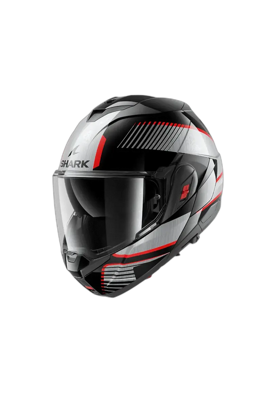 SHARK OXO SIEVE Moto Modulare Caschi Nero Cromo Argento – Yamoto.it