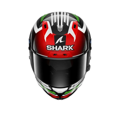 SHARK AERON-GP FIM RACING FIRSTLAP Carbonio Moto Caschi Rosso Verde 