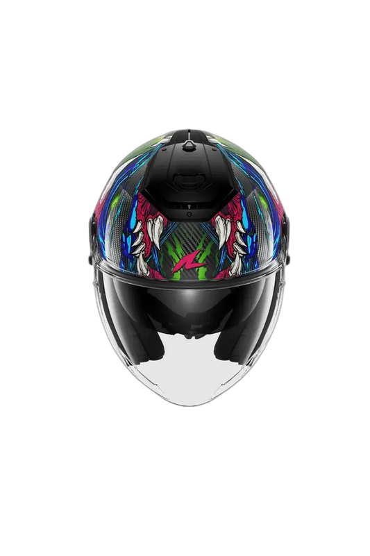 SHARK RS JET CARBON SHAYTAN CASCHI JET NERO VERDE VIOLA – Yamoto.it