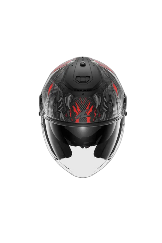 SHARK RS JET CARBON SHAYTAN CASCHI JET NERO ROSSO GRIGIO – Yamoto.it