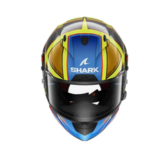 SHARK RACE-R PRO GP 06 REPLICA CAM PETERSEN Antracite / Giallo / Blu 
