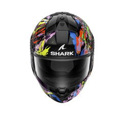 SHARK RIDILL 2 BEAST RAGING CASCHI INTEGRALI NERO VIOLA GIALLO 