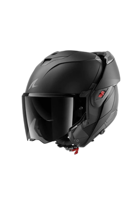 SHARK OXO Dark SHADOW Moto Modulare Caschi Nero Opaco – Yamoto.it