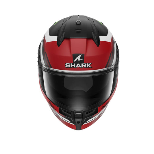 SHARK D-SKWAL 3 FIRSTLAP Integral Caschi Nero Opaco Rosso Verde
