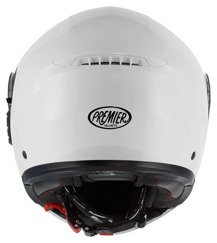 PREMIER Genius Evo U8 Caschi Modulari Da Moto Bianco 