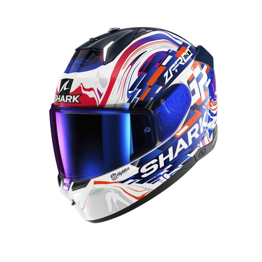 SHARK SKWAL i3 REPLICA ZARCO Integrali Caschi Bianco Viola Blu