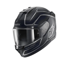 SHARK D-SKWAL 3 Drone Caschi Mat Blu Argento Blu 
