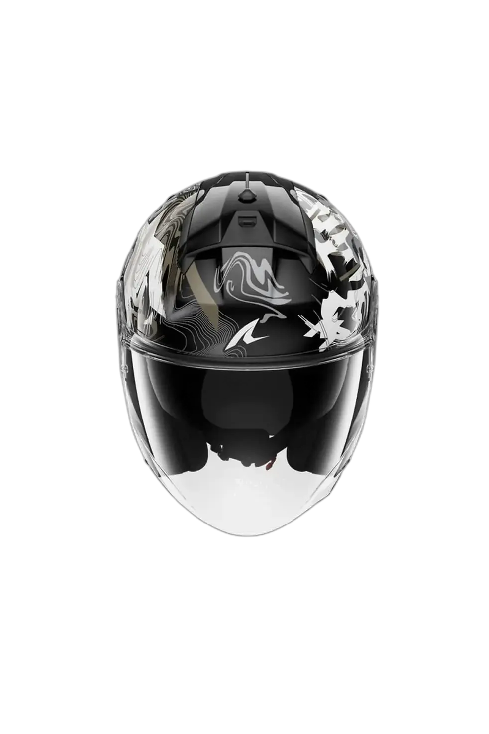 SHARK SKWAL PRANZ URBAN TOURING CASCHI JET BIANCO NERO 