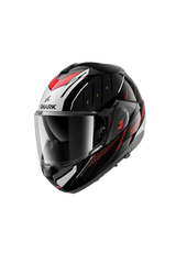 SHARK OXO RYDGER Modulare Flip Up Caschi Nero Argento Rosso 