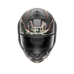 SHARK RIDILL 2 MATRIX Caschi Camo Opaco Antracite Verde Cioccolato