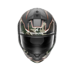 SHARK RIDILL 2 MATRIX Caschi Camo Opaco Antracite Verde Cioccolato 