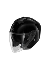 SHARK RS Casco Blank Moto Jet Viso Aperto Nero 