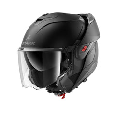 SHARK OXO BLANK Modulare Sportivo Caschi Nero Opaco