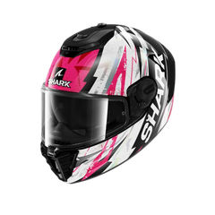 SHARK SPARTAN RS HIBOLT Moto Caschi Integrali Nero Viola Cromo 